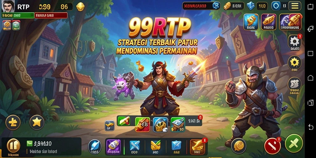 Tampilan gameplay 99RTP dengan strategi yang mendebarkan.
