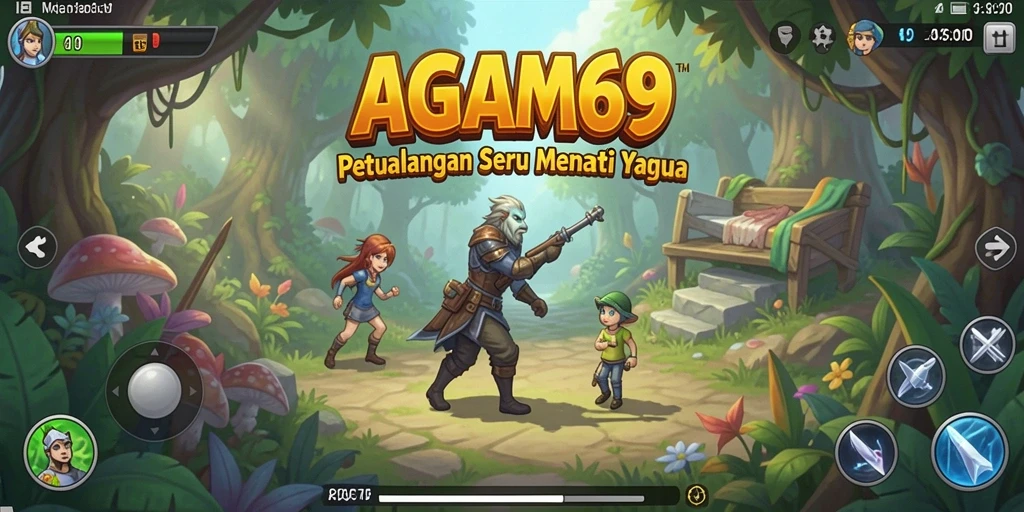 Screenshot AGAM69 menampilkan karakter dalam aksi menjelajahi dunia petualangan.