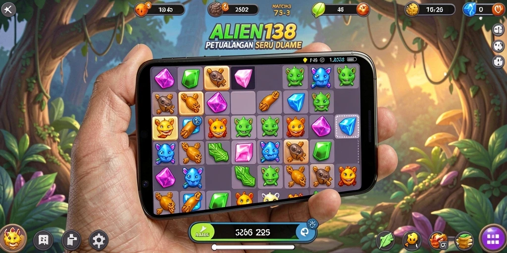 Tampilan menarik dan gameplay yang memikat dalam ALIEN138.