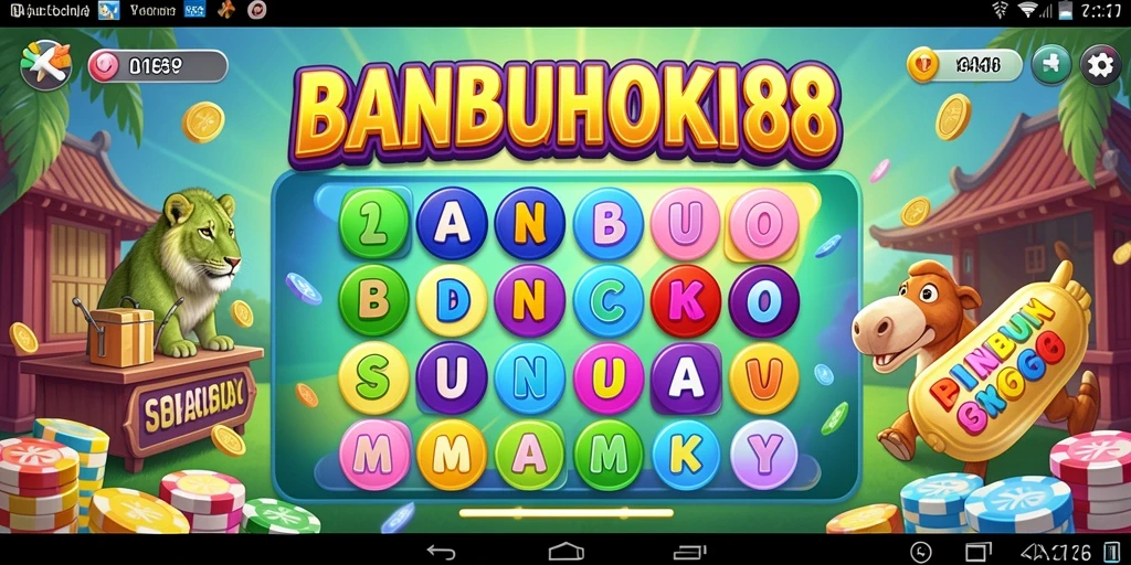 Tampilan gameplay bingo menarik di BANBUHOKI88.