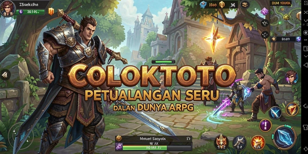 Tampilan gameplay COLOKTOTO yang mendebarkan dalam aksi ARPG.