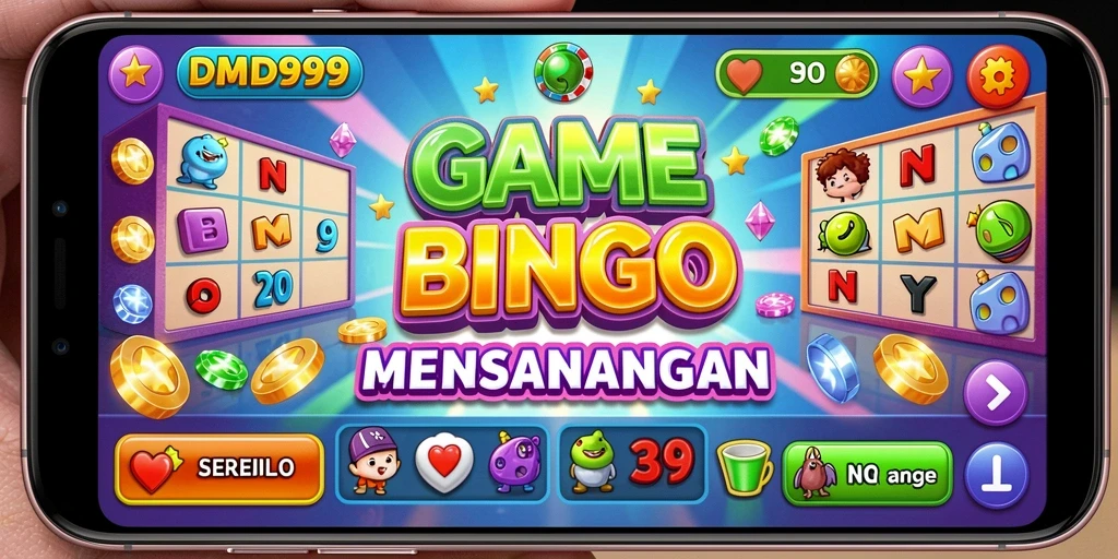 Tampilan gameplay Bingo yang menarik dan interaktif di DMD999.