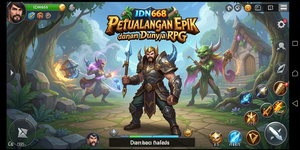 Gameplay seru dengan grafik memukau di IDN668.
