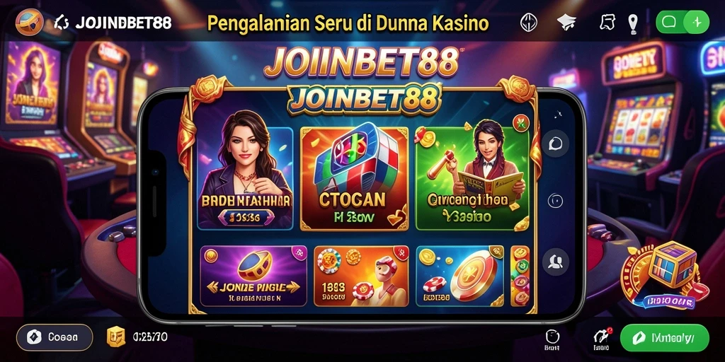 Screenshot game JOINBET88 menampilkan aksi kasino yang mengasyikkan.