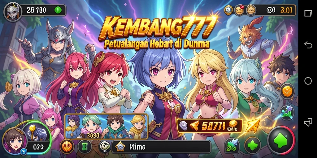 Tampilan gameplay KEMBANG777 yang memukau dan seru.
