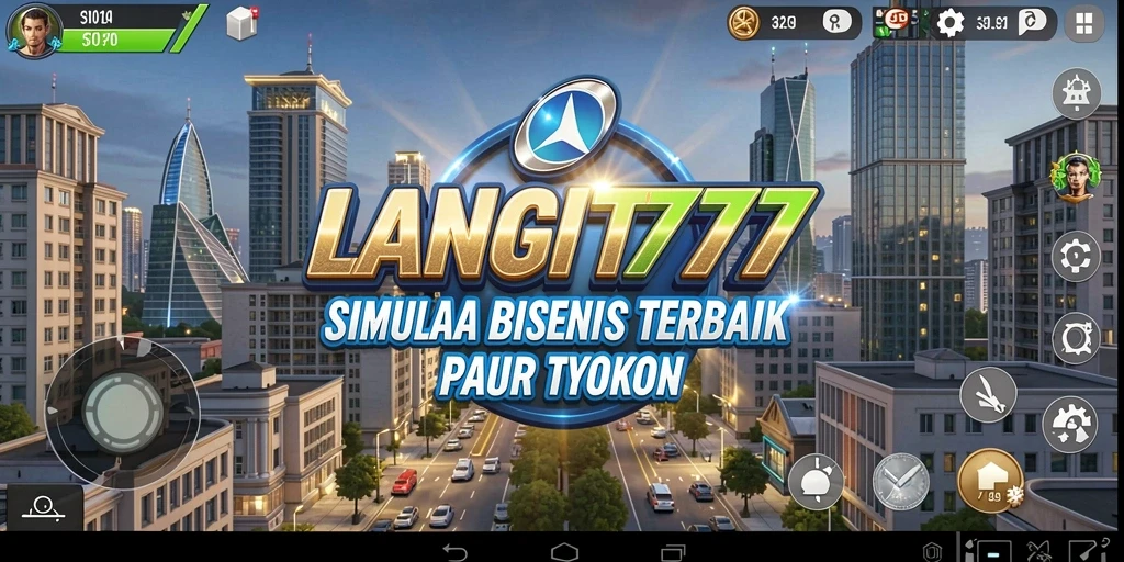 Tangkapan layar menunjukkan strategi bisnis yang menarik di LANGIT777.