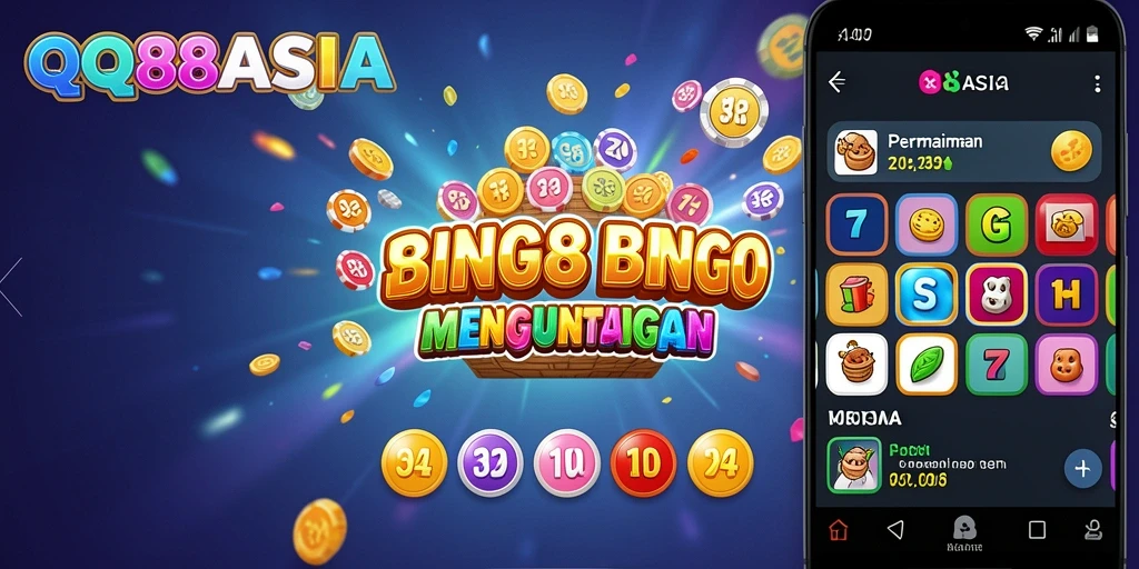 Tampilan gameplay QQ88ASIA yang seru dan menarik dalam permainan Bingo.
