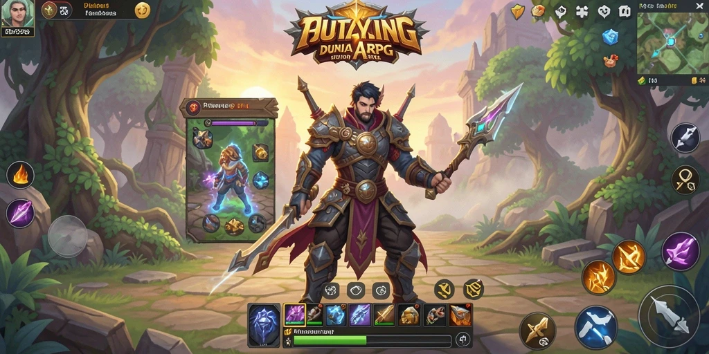 Tampilan screenshot gameplay RP55 menampilkan aksi seru dan karakter dinamis.