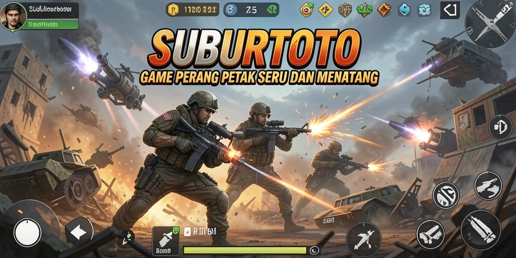 Gameplay seru SUBURTOTO saat memimpin tim dalam pertempuran.