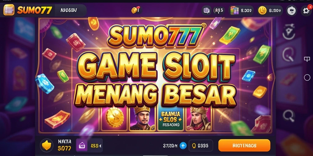 Screenshot gameplay <strong>SUMO777</strong> menunjukkan variasi slot yang menarik dan animasi yang memukau.