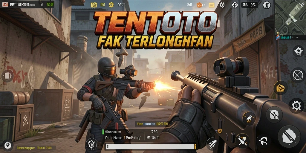 TENTOTO menampilkan aksi tembak-tembakan yang mendebarkan di peta yang detail.