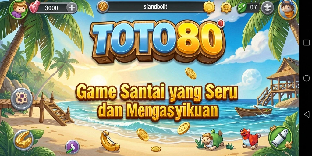 Screenshot gameplay TOTO80 menampilkan berbagai mini-game yang mengasyikkan.